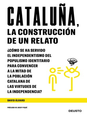 cover image of Cataluña, la construcción de un relato